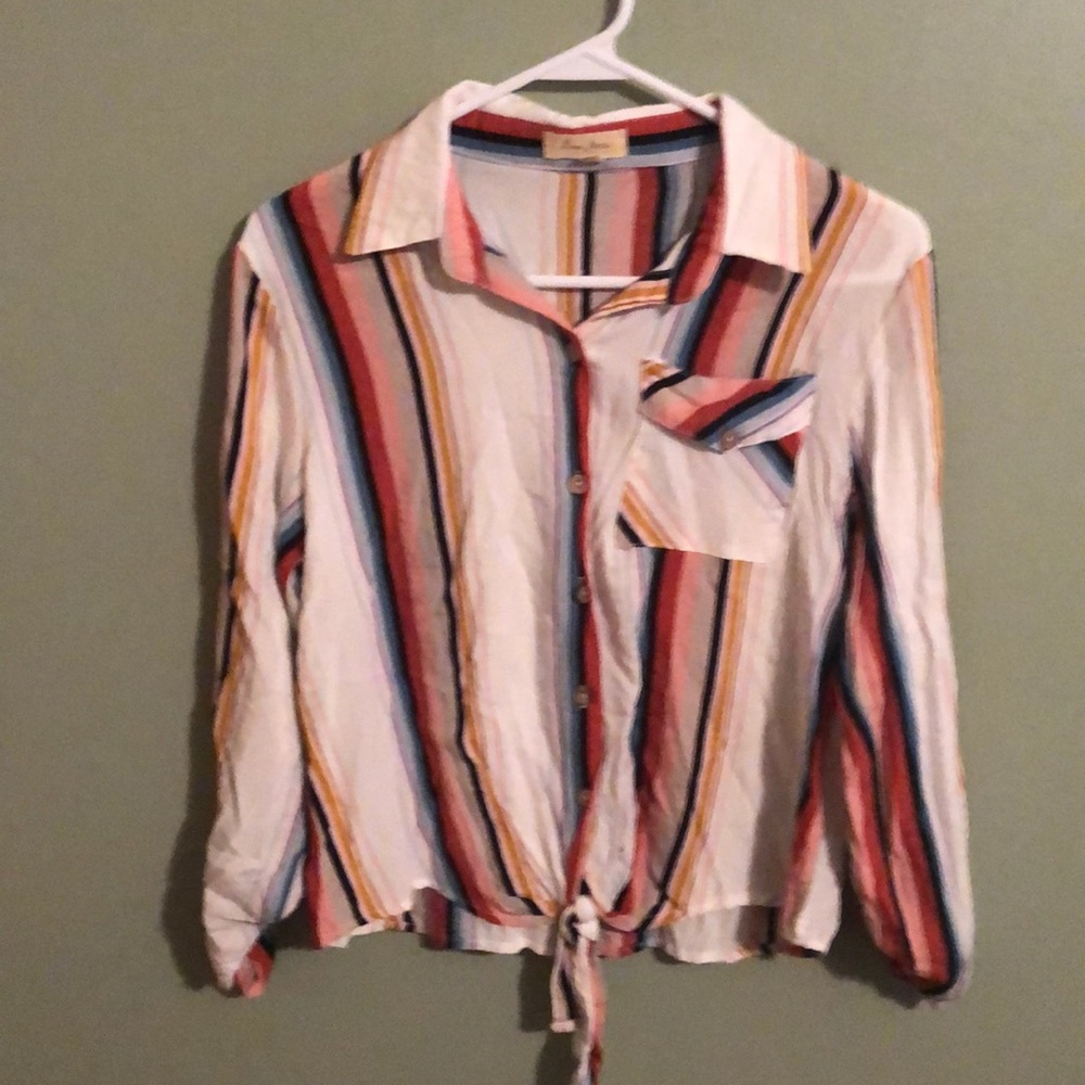 2 for 10 Summer Blouse Knotted Front